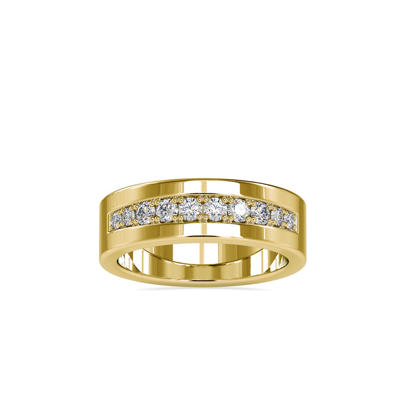 Plenary Diamond Stone Ring Yellow gold