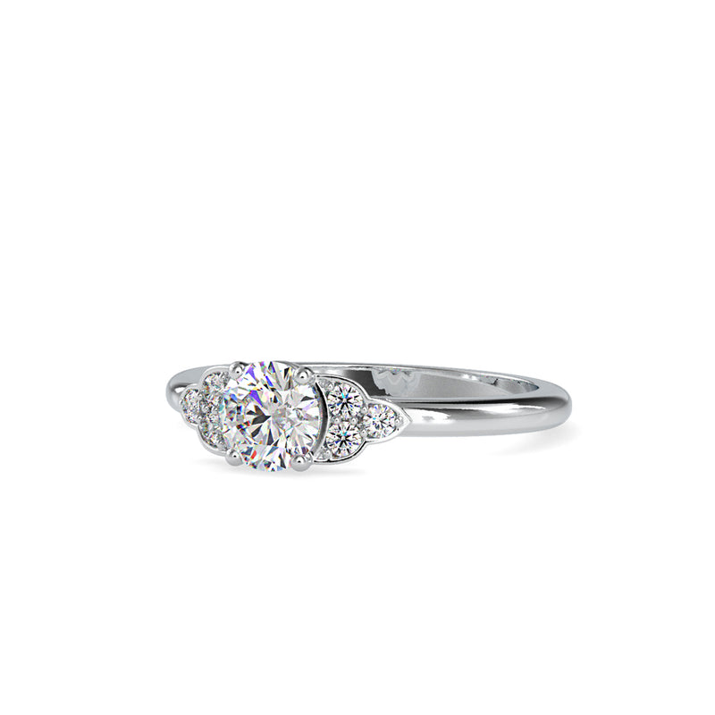 Deific Coronet Diamond Ring White gold