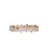 Girdle Stone Diamond Ring Rose gold