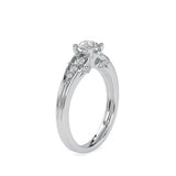 Amborsial Diamond Ring White gold