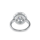 Mighty Stone Diamond Ring Platinum