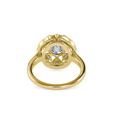 Mighty Stone Diamond Ring Yellow gold