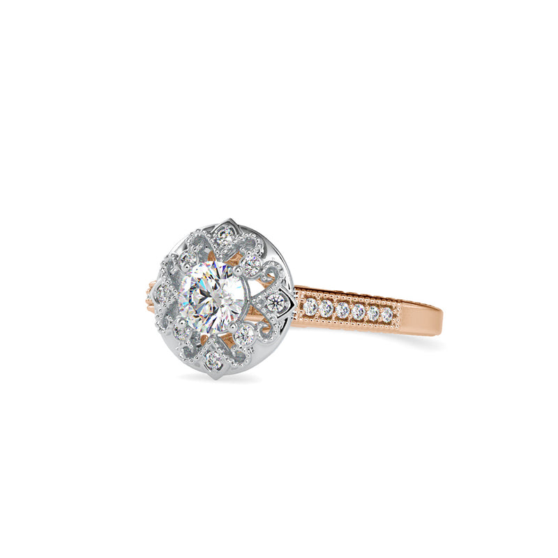 Privileged Elite Diamond Ring Rose gold