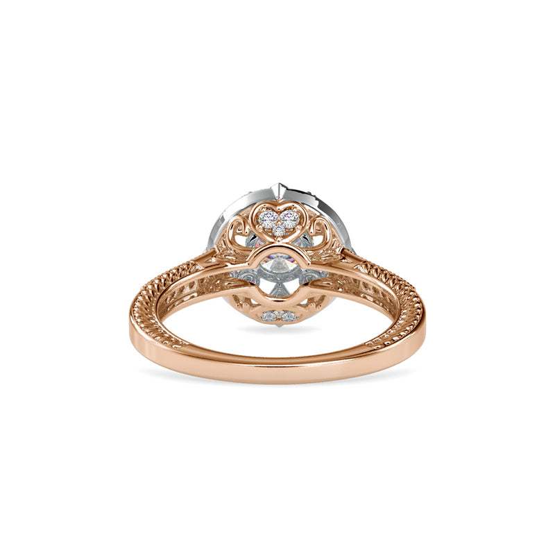 Privileged Elite Diamond Ring Rose gold