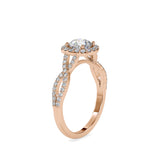 Fluky Infinity Diamond Ring Rose gold