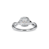 Fluky Infinity Diamond Ring Platinum