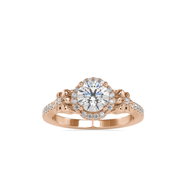 Joyous Stone Diamond Ring Rose gold