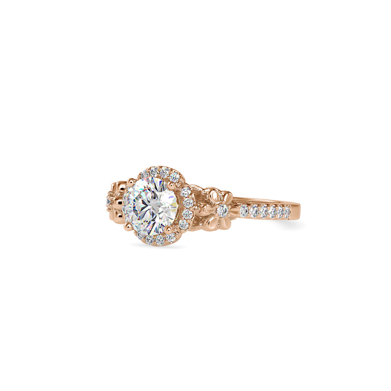 Joyous Stone Diamond Ring Rose gold