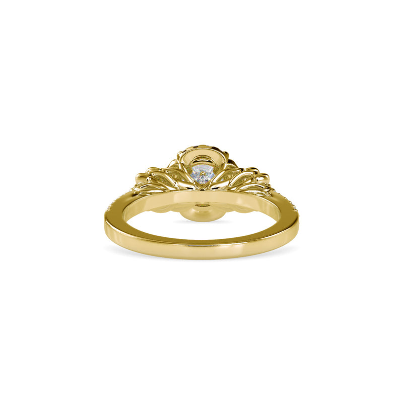 Joyous Stone Diamond Ring Yellow gold