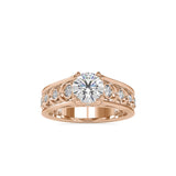 Bliss Diamond Engagement Ring Rose gold