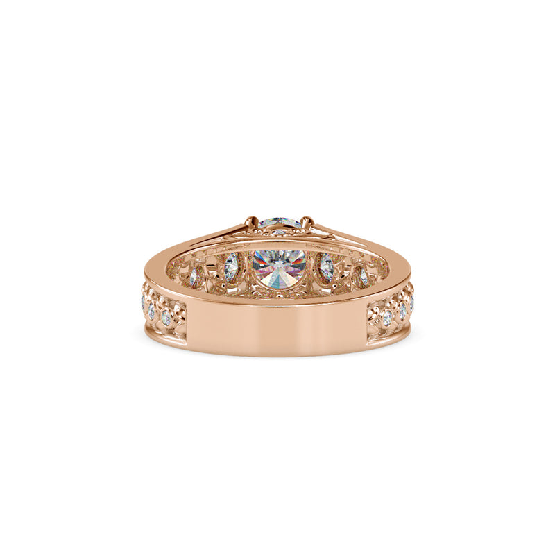 Bliss Diamond Engagement Ring Rose gold