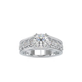 Bliss Diamond Engagement Ring Platinum