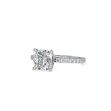 Tsag Prong Diamond Engagement Ring White gold