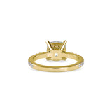 Tsag Prong Diamond Engagement Ring Yellow gold