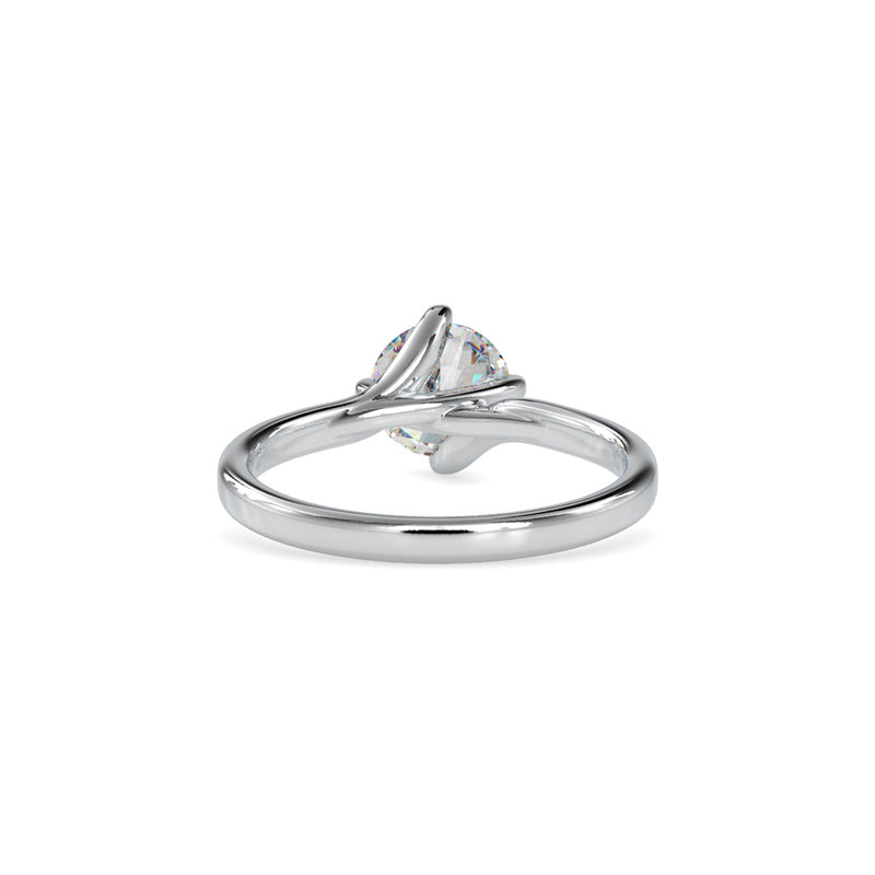 Deific Stone Diamond Ring Platinum