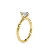 Deific Stone Diamond Ring Yellow gold