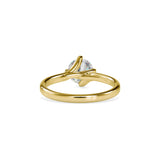 Deific Stone Diamond Ring Yellow gold