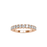 Damsel Tiara Diamond Ring Rose gold