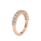 Damsel Tiara Diamond Ring Rose gold