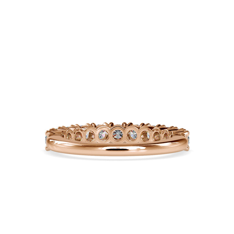 Damsel Tiara Diamond Ring Rose gold