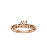 Laurales Prong Diamond Ring Rose gold