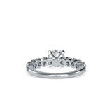 Laurales Prong Diamond Ring White gold