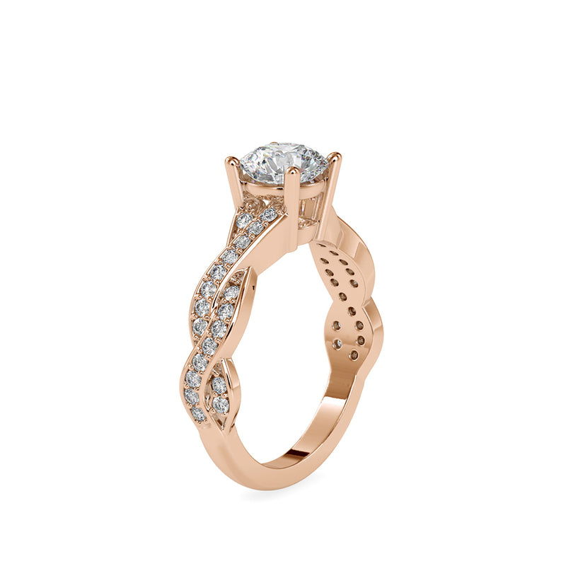 Garlend Diamond Infinity Ring Rose gold