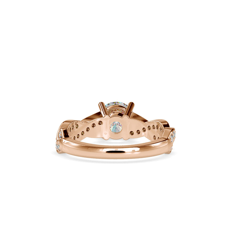 Garlend Diamond Infinity Ring Rose gold