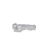 Garlend Diamond Infinity Ring Platinum