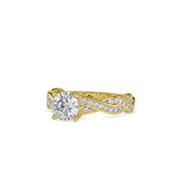 Garlend Diamond Infinity Ring Yellow gold