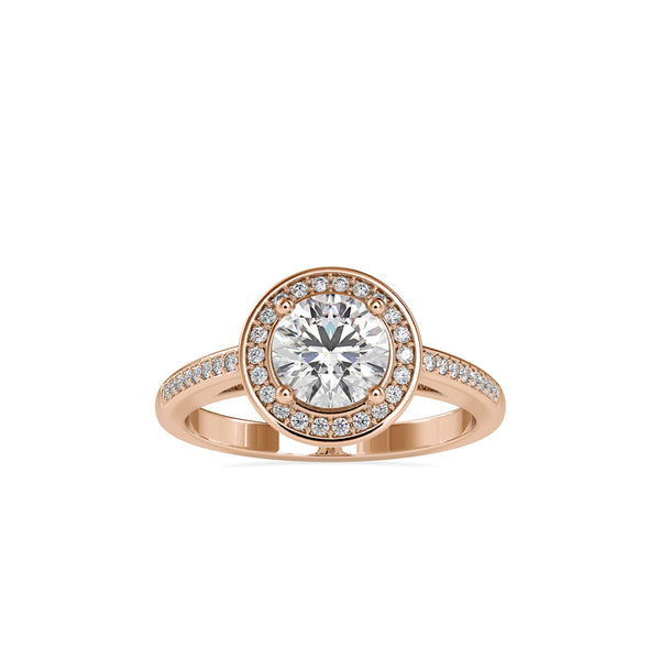 Lady Dynast Diamond Ring Rose gold