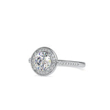 Lady Dynast Diamond Ring Platinum