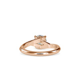 Consort Prong Diamond Ring Rose gold