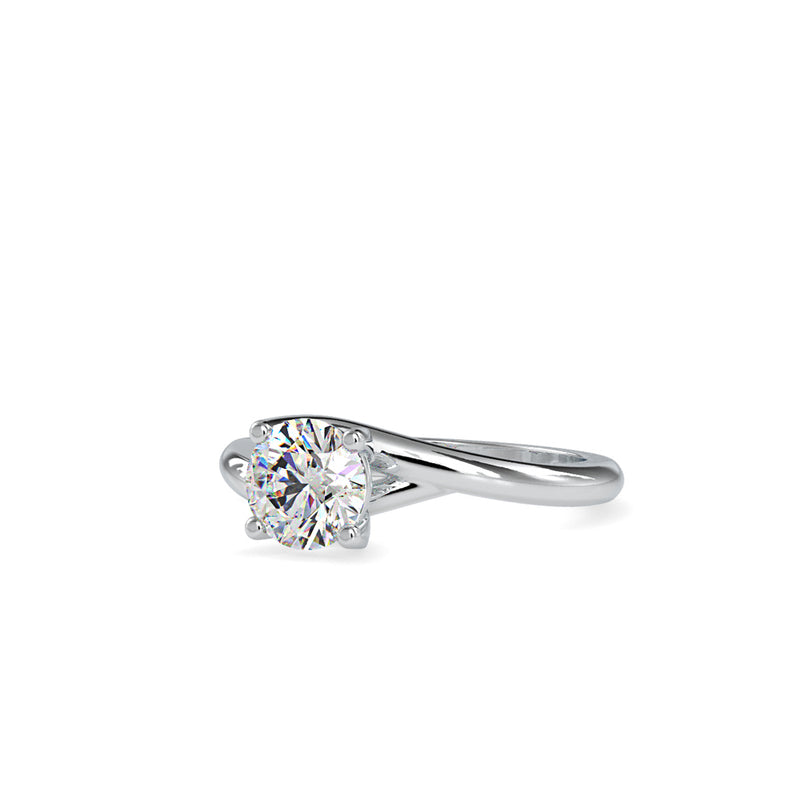 Consort Prong Diamond Ring Platinum