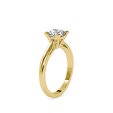 Sovereign Princess Diamond Ring Yellow gold