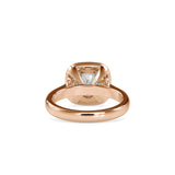 Cushion Majesty Diamond Ring Rose gold