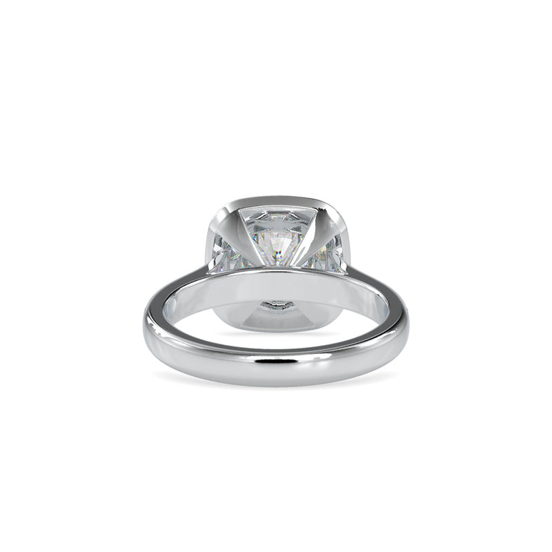 Cushion Majesty Diamond Ring White gold