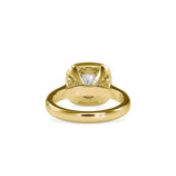 Cushion Majesty Diamond Ring Yellow gold