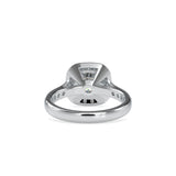 Monarch Halo Diamond Ring White gold