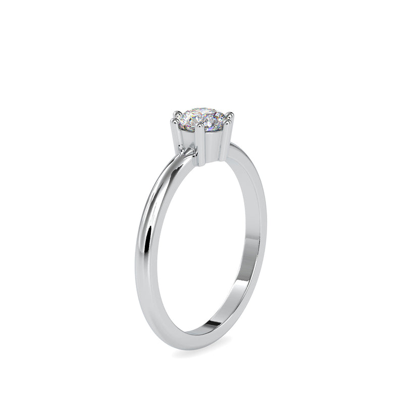 Devotion Diamond Prong Ring White gold