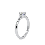 Devotion Diamond Prong Ring Platinum