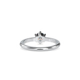 Devotion Diamond Prong Ring Platinum