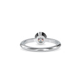 Brilliant Round Cut Diamond Engagement Ring White gold