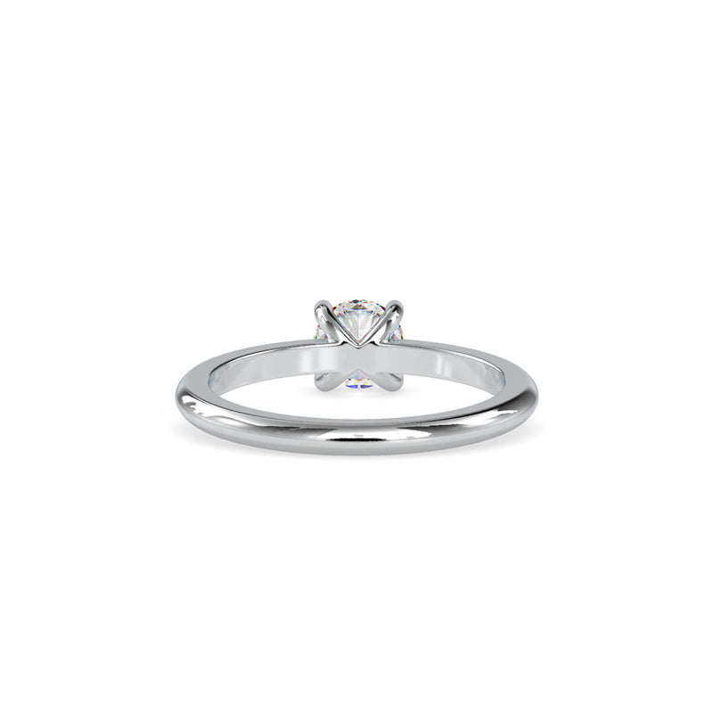 Intimacy Diamond Stone Ring White gold