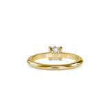 Intimacy Diamond Stone Ring Yellow gold