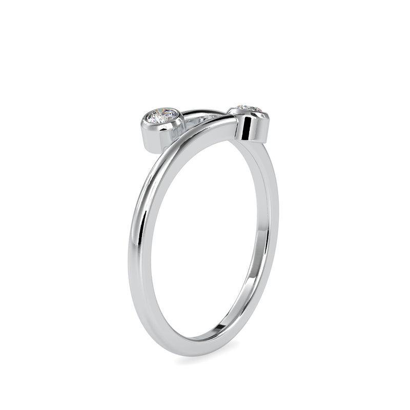 Canorous Diamond Ring Platinum