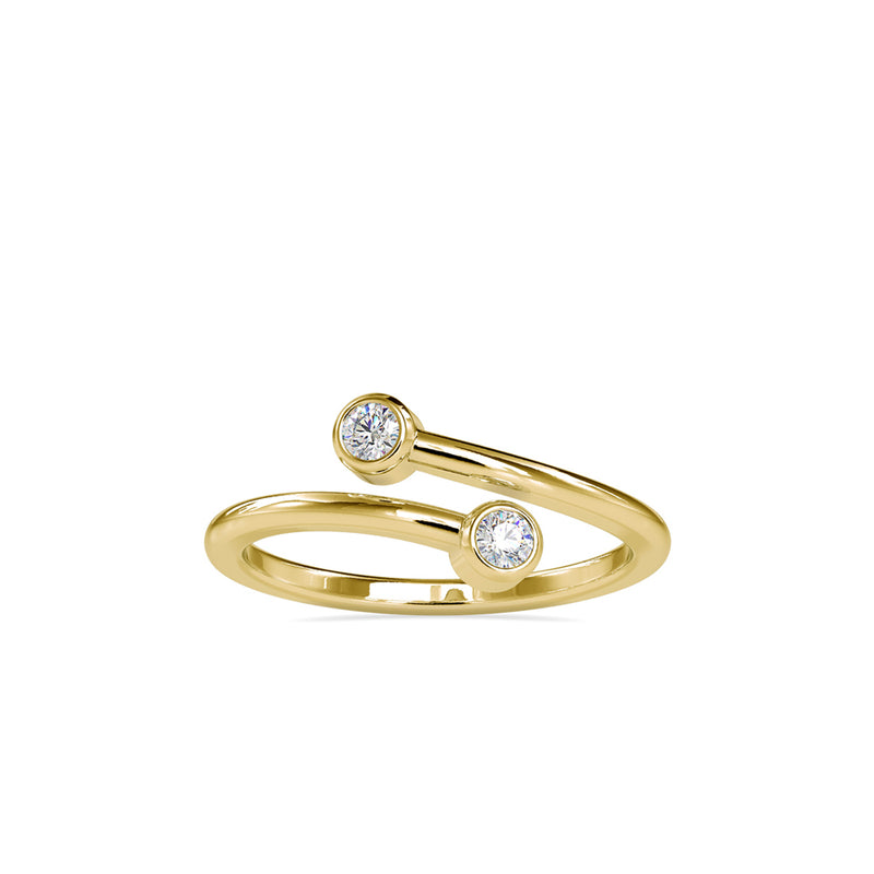 Canorous Diamond Ring Yellow gold