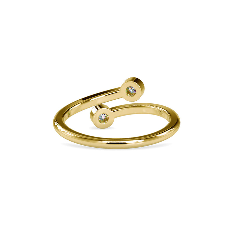 Canorous Diamond Ring Yellow gold