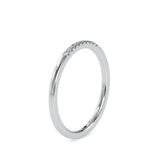 Flora Diamond Open Ring White gold