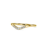 Stone Vicotira Diamond Ring Yellow gold